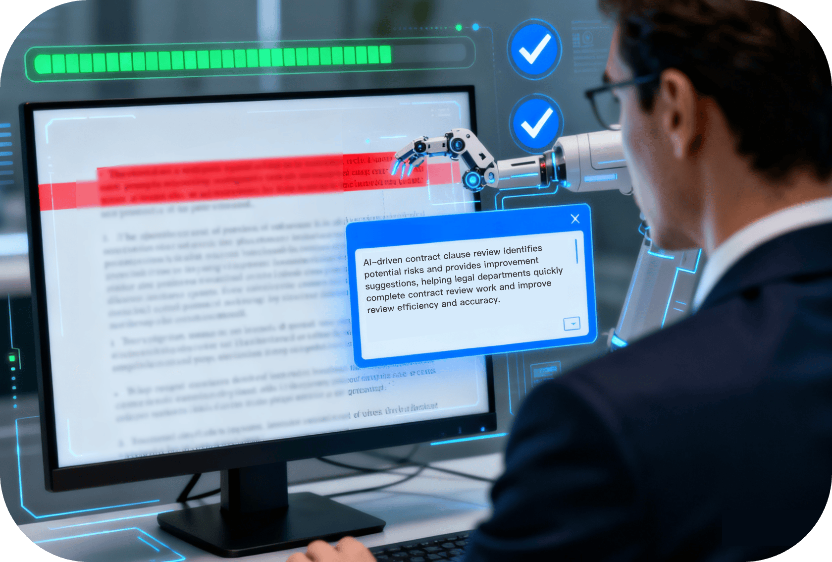 合同审核助手 场景示例